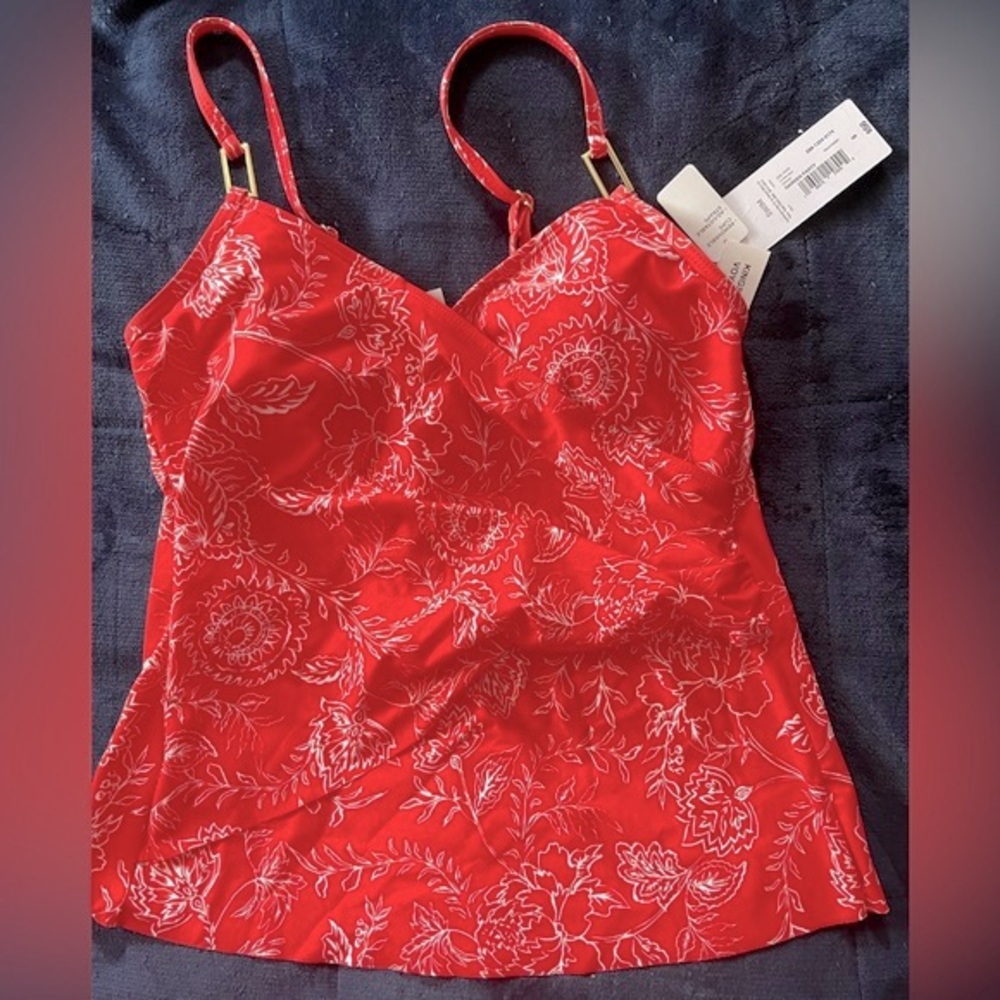 Liz Claiborne size 6 swim top